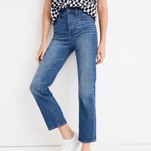 Madewell Classic Straight Jeans in Fawn Wash